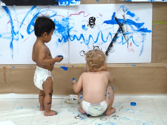Peinture bébé à Paris : tous les cours bébé 0-3 ans - IZIBABY